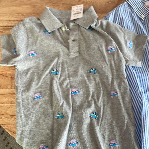 Lot of 3 Boys JCrew Crewcuts Summer Shirts Polo size 6-7 Small - Picture 2 of 8